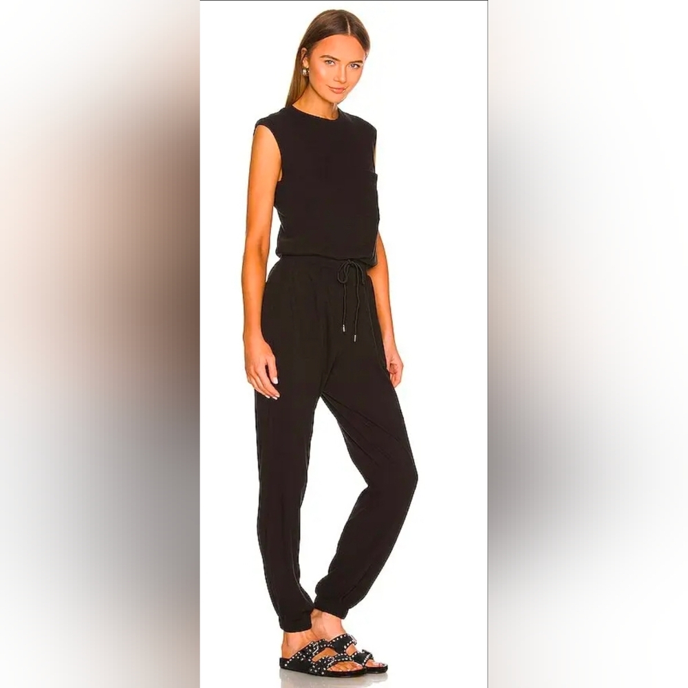 ATM Anthony Melillo Black High Torsion Jumpsuit XS Luxury Minimalist - Picture 5 of 15